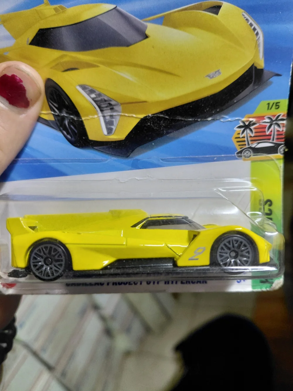 Hot Wheels vibrant yellow
